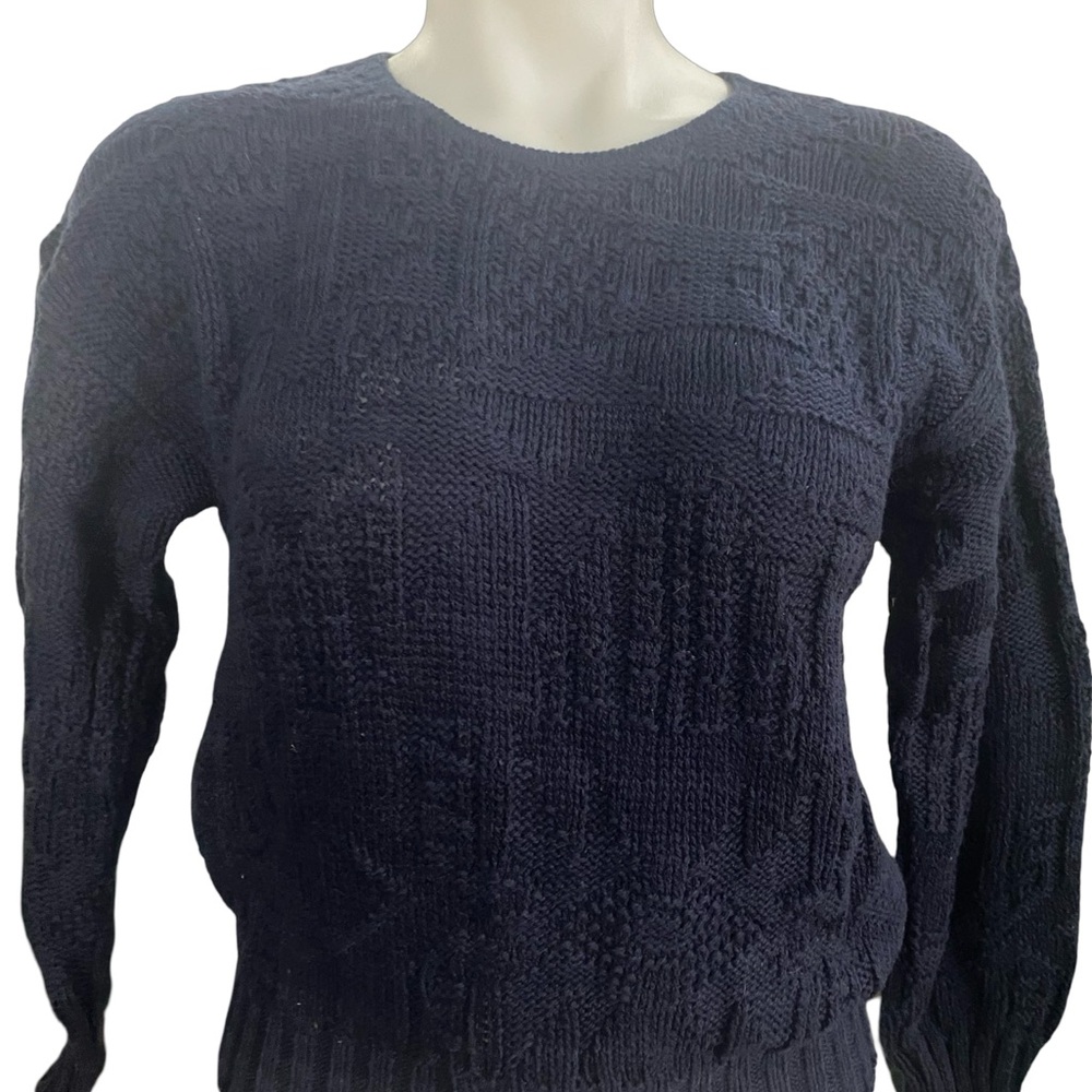 Vintage NWOT RARE Navy Blue Sweater